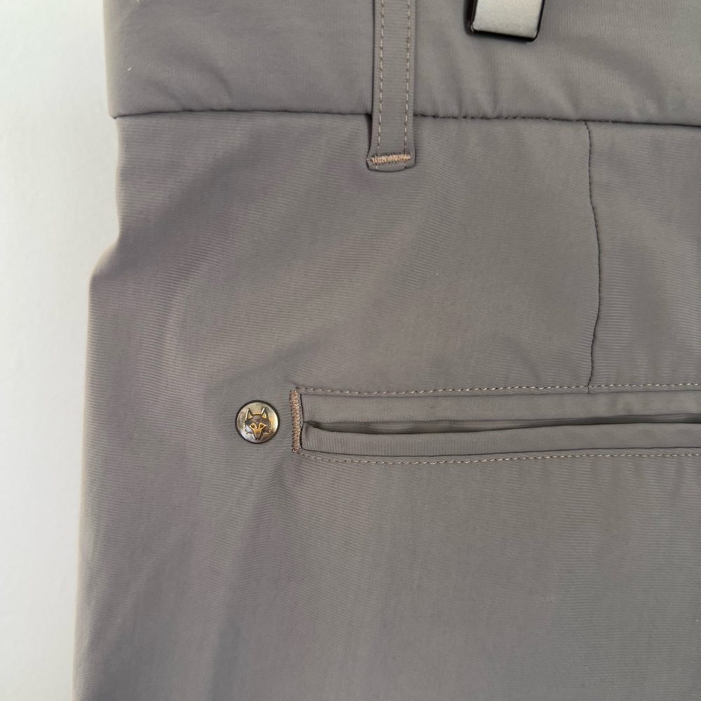 Greyson Men’s 34 Montauk Performance Short 10" Slate Grey Lightweight Athletic - Picture 4 of 8